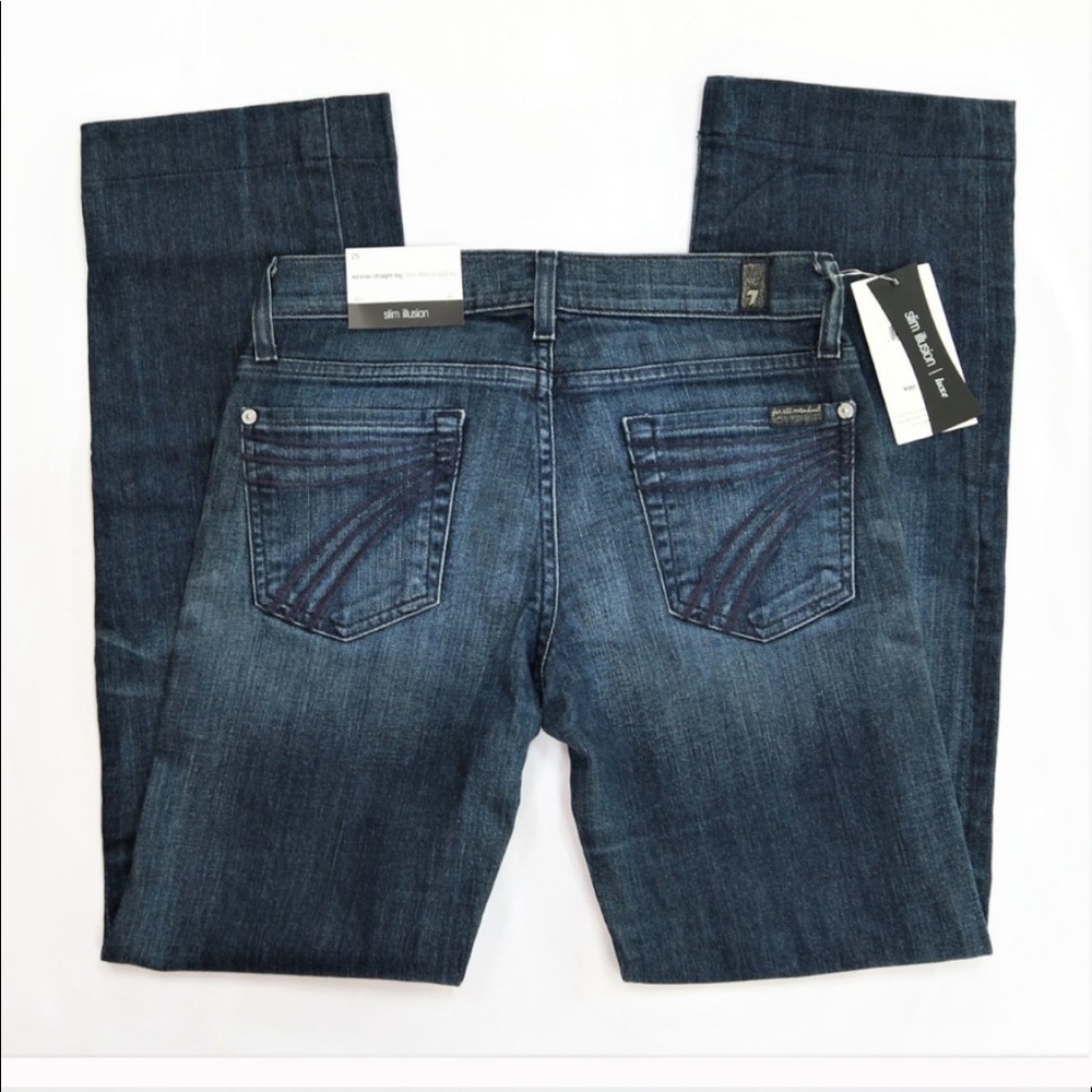 Kimmie straight slim illusion luxe